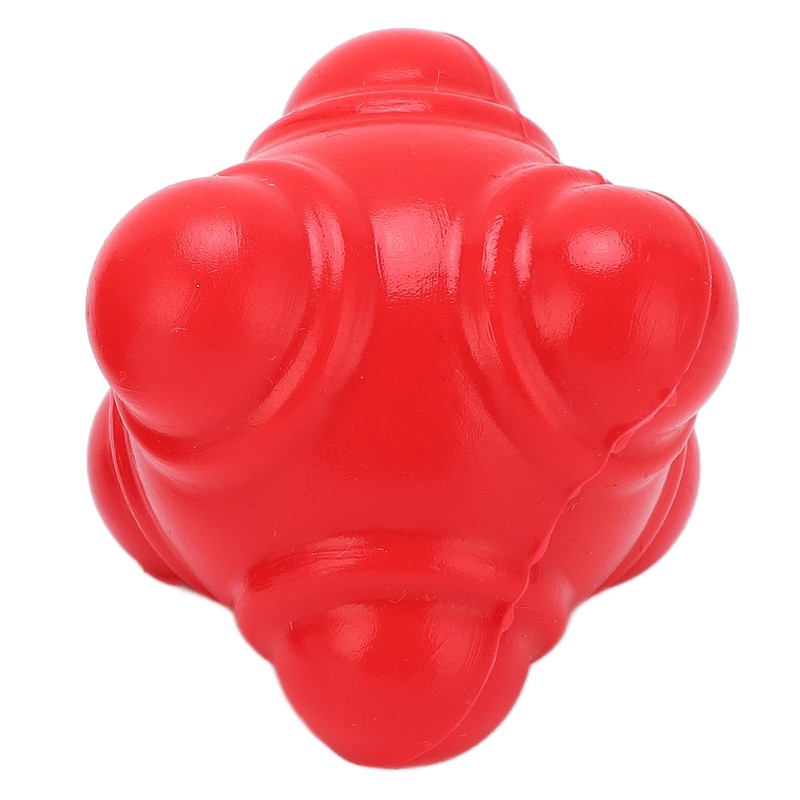 2pcs Rubber Reaction Bounce Balls Irregular Shape Reaction Balls for