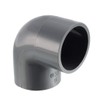 uxcell PVC Pipe Fitting 32mm Slip Socket 90 Degree Elbow