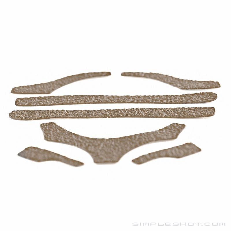 Custom-Cut Slingshot Grips - Slingshot Frame: Scout LT2, Grip Texture: