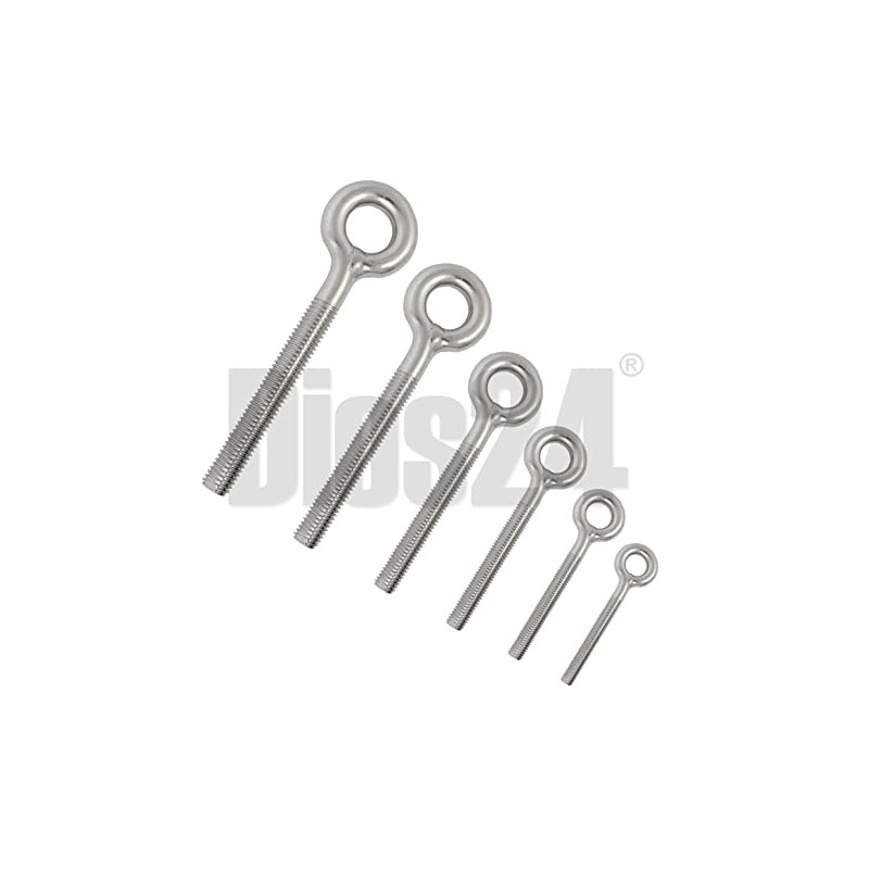 DIOS24 Eye Screw with Metric Thread (Left Thread) M10 -