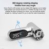 BuyWeek Shower Thermometer, LED Digital Baby Bath Thermometer, Aluminium Shower