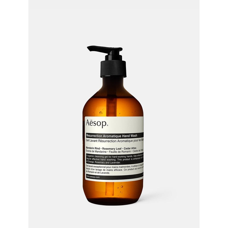 Aesop Resurrection Aromatique Hand Wash Citrus Woody Herbaceous Gel 500