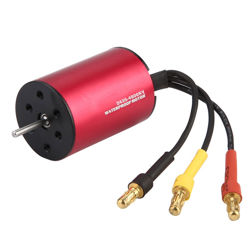 surpass KK Waterproof Series 2435 4500KV Sensorless Brushless Motor for
