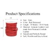 GENIQUE Real/Genuine Round Leather String Cord for Necklace, Bracelets, Jewellery,
