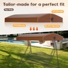 2025 Porch Swing Canopy Replacement top Outdoor Patio Swing Canopy