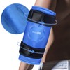 SuzziPad Elbow Ice Pack Wrap – Wearable Cold Compression Sleeve