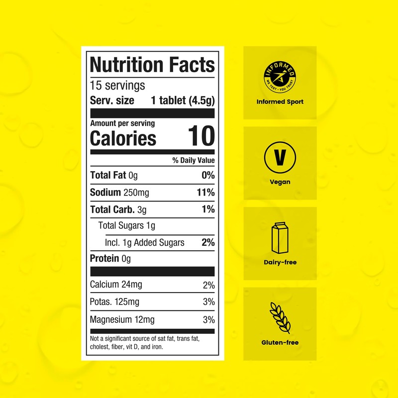 Precision Hydration Electrolyte Tablets - Multi Strength Effervescent Hydration Tablets