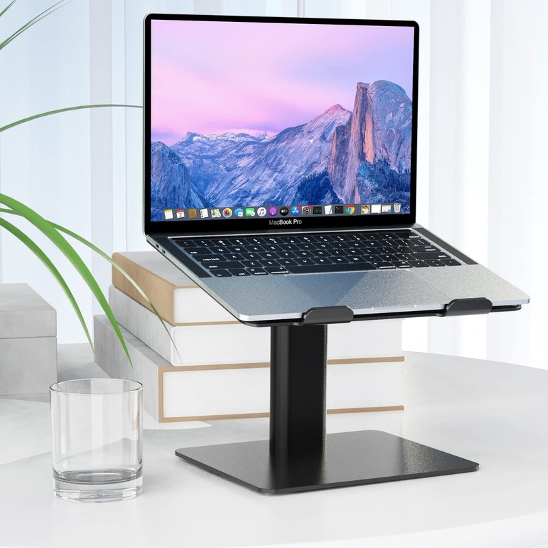 BESIGN LSX6 Computer Holder Stand, Ergonomic Adjustable Notebook Riser for