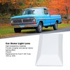 Car Dome Light Lens Sqaure Interior Overhead Dome Lamp Lens