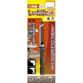 Diaty Hex Shaft Shiitake Bit Deep Hole for 0.3 inch (8.5 mm) No. 2135-85