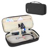 Teamoy Stethoscope Case for Stethoscope and Accessories Storage Black