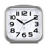 5.5" Large Analog Alarm Clock Silent Non Ticking, Gentle Wake,