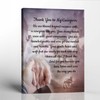 Caregiver Appreciation Gifts, Caregiver Pray Canvas Print, Gifts for the