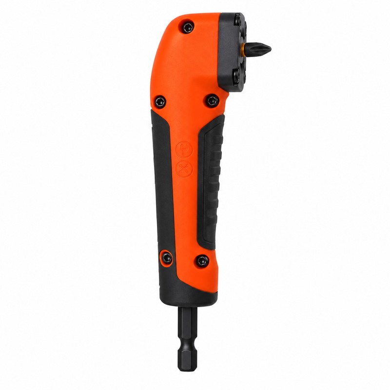 90 Degree Right Angle Drill Bit Adapter, Quick-Change Screwdriver Bit