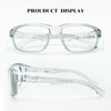 ProtectX Stylish Anti-Fog & Scratch-Resistant Safety Glasses With Readers, UV