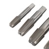 6Pcs NPT Pipe Tap Set Thread HSS for Plumber Industrial