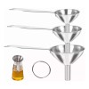 Mini Embudos De Cocina Para Llenar Botellas, Acero Inoxidabl Steel