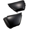 Bike Parts Center Side Covers (Left and Right Set) Black
