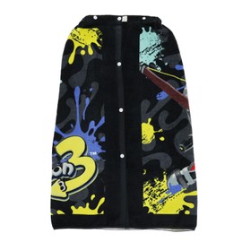 Marushin 4525003100 Rolled Towel, 31.5 inches (80 cm) Long, Splatoon 3, Wrap Towel, Swimming Pool