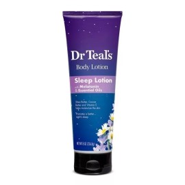 Dr Teal's Loción Para Dormir Con Melatonina Y Aceites, Dr Teal's 8 Oz.