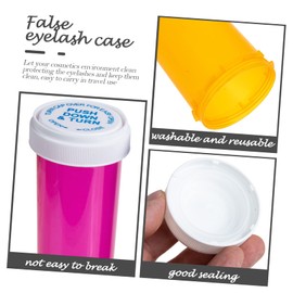 Mikinona Lash Storage Box 5pcs Fake Eyelash Cases for Safe Easy Travel Storage Color