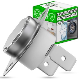 Bi-Metal Thermostat Dryer Universal Temperature Limiter 160°C Connections 2 x 6.3 mm AMP ONIX TECH