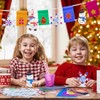 BOYATONG Pack of 12 Crafts Christmas Children Snowman Mix &