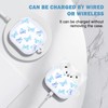 Newseego Clear Case Compatible with AirPods 4th Generation Cute Butterfly