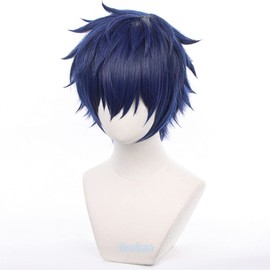 iirukaa Ensemble Stars Ren Jun Sazanamijun Wig Anime Cosplay Heat Resistant Wigs Costume Accessories For Photography Events Accessory Cosplay Halloween Disguise Costume Accessory