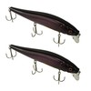 Tackle HD 2-Pack Fiddle-Styx Jerkbait, 4 3/8" x 9/16" Suspending