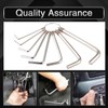 KATUR Allen Wrench Hex Key Set, 8PCS Metric Convenient Key