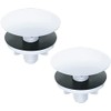 2 Pack Kitchen Sink Hole Cover Sink Faucet Hole Cover Kitchen Sink Tap Hole Plate Stopper Cover Blanking Plug