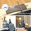 HomeUp Carbon Steel Kitchen Sink Caddy Rustproof Self Draining Sponge