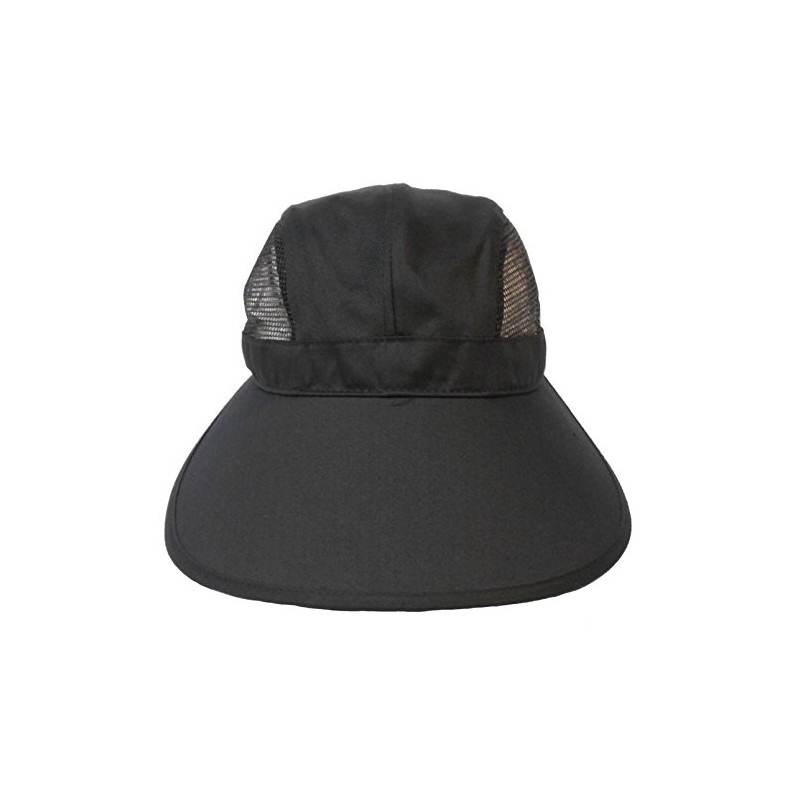 Cushees Scoop Hat w/Mesh Sides (Black)