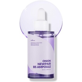 ISNTREE Ampolla Facial Onion Newpair B5 Ampoule - Coreana con 85% Extracto de Cebolla y 5% Pantenol, Imperfecciones y Barrera, 50 ml