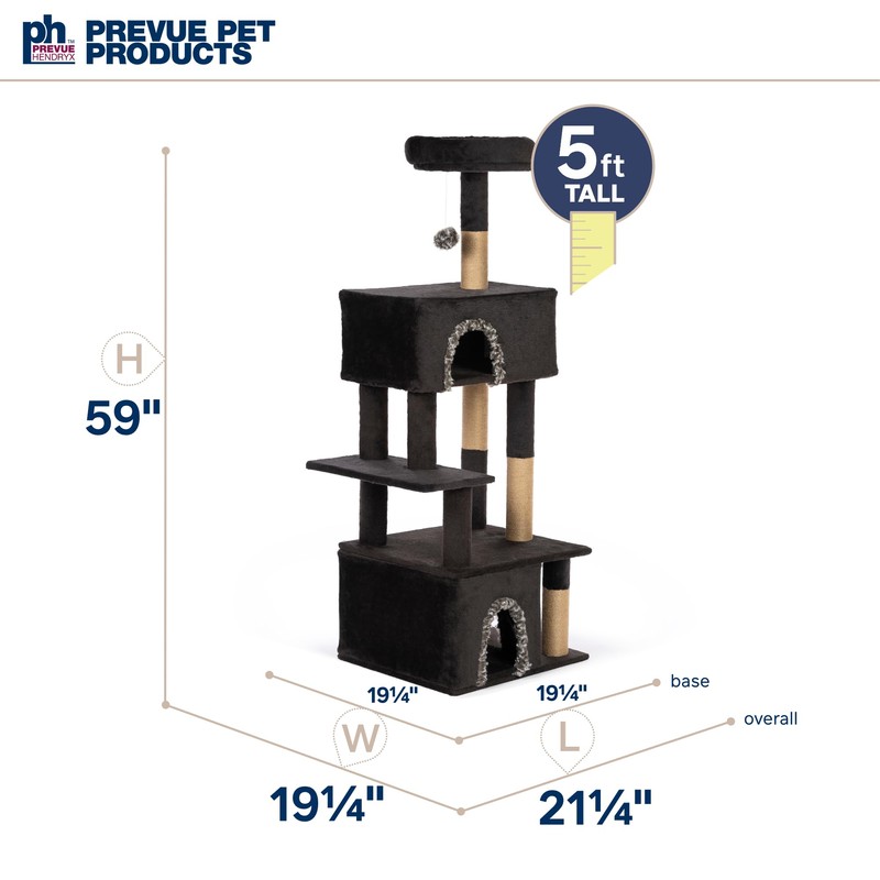 Prevue Pet Products Dark Tower Cat Tower