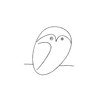 Spiffing Prints Pablo Picasso - Small Owl - Small -