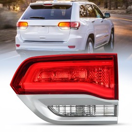Nilight Taillight Assembly Compatible with 2014 2015 2016 2017 2018 2019 2020 Jeep Grand Cherokee Laredo/Limited/Overland/Summit Tail Lights Inner Passenger Side w/Bulbs