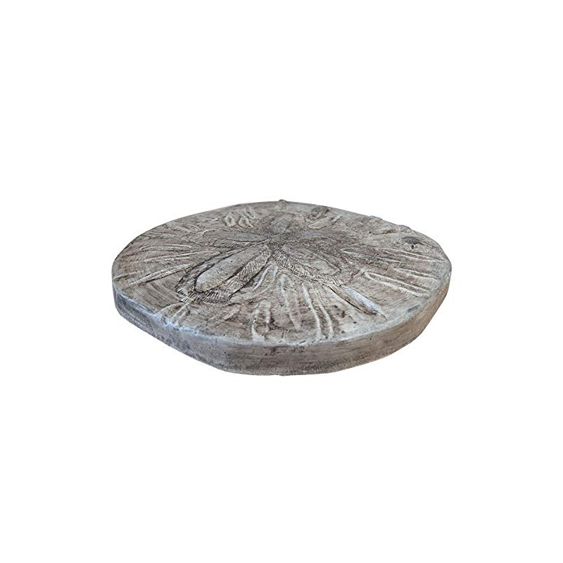 Solid Rock Stoneworks Sand Dollar Stepping Stone- PreAged