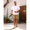 OLEMEK Men's Summer Board Shorts Quick-Drying Shorts with Liner Swim