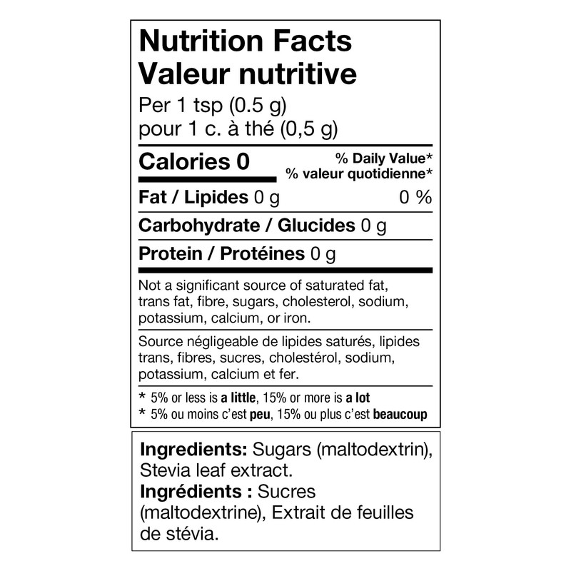 Stevia In The Raw Natural Sweetener 275g Bakers Bag