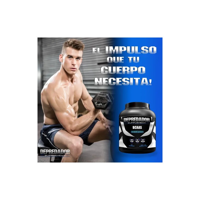 Aminoácidos Bcaas Depredador Protein 1 Kg Sabores 100 Serv