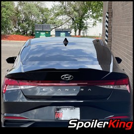 SpoilerKing Duckbill Trunk Spoiler with Center Cut (284VC) Compatible with Hyundai Elantra 2021-present