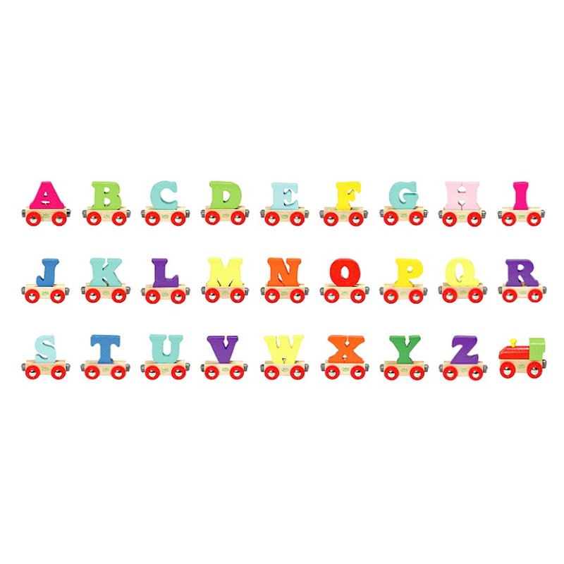 VILAC アルファベットトレイン P (色は選べません)