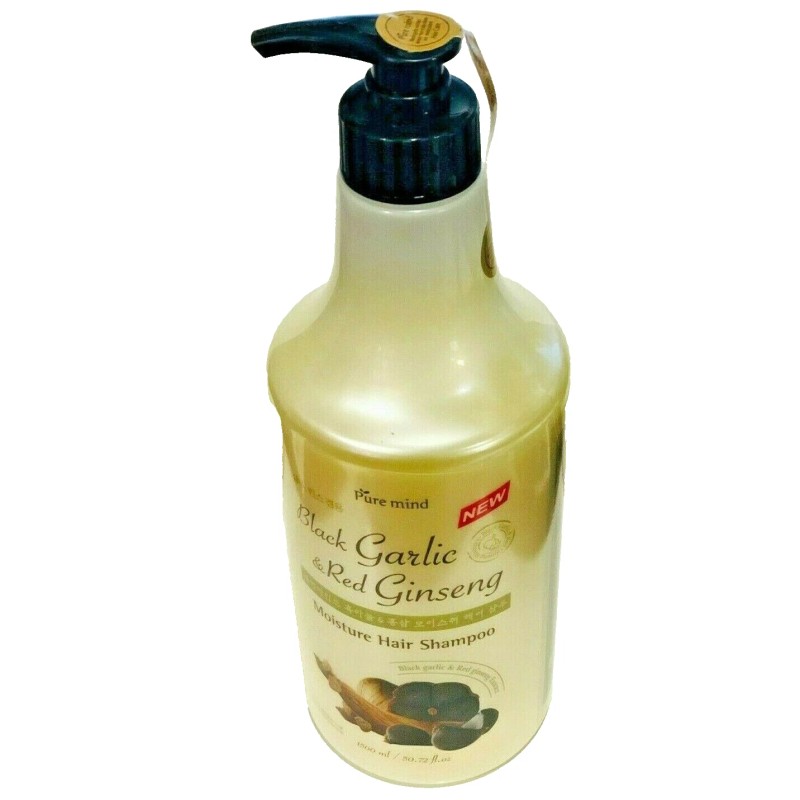 Pure Mind Black Garlic Extract Moisture Hair Shampoo - 50.72lbs.