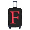ILEABEC Letter F Luggage Cover for 25-28 Inch Suitcase Covers