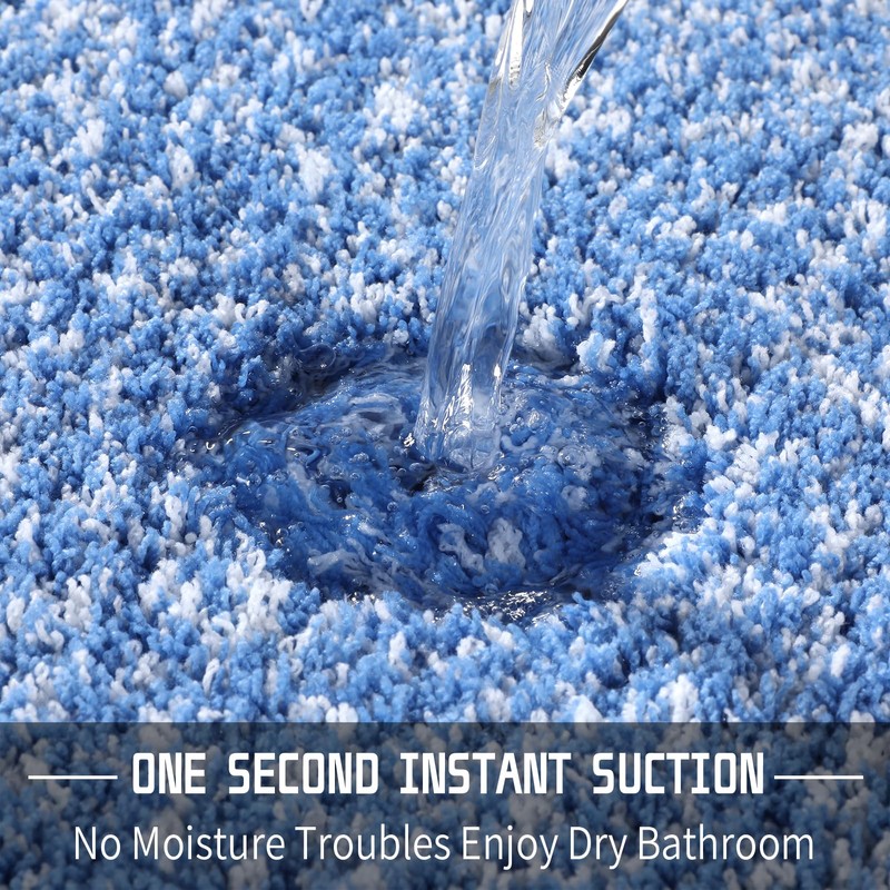 Yimobra Bathroom Rugs Non Slip Washable, Ultra Soft and Water