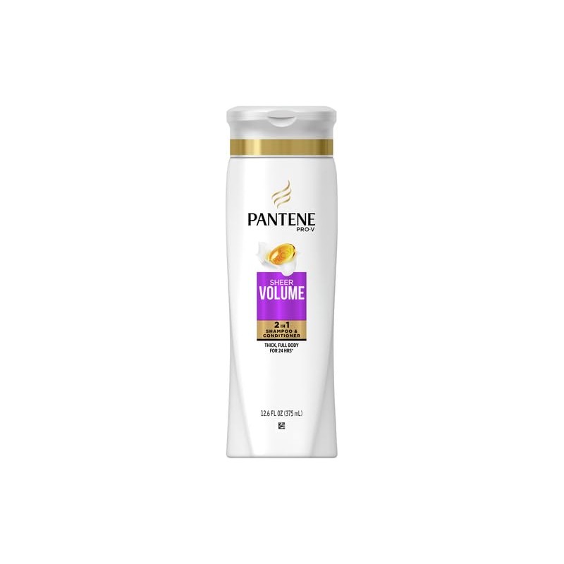 Pantene Pro-V Champú y Acondicionador 2 en 1, Volumen Puro