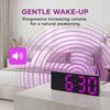 HMETOL Large Digital Alarm Clock Big Numbers for Seniors &
