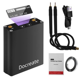 5000W Handheld Spot Welder, Mini Battery Spot Welder 9-Speed Adjustable, Portable Spot Welding Machine DIY Kit with Nickel Strap and Spot Welding Pen for 18650 Battery Pack Welding Tools